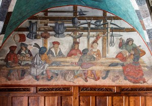 Castello di Issogne affreschi