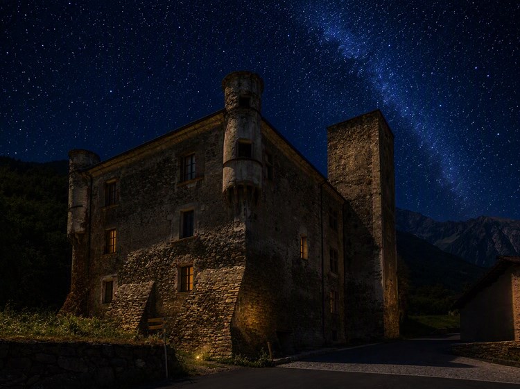 Sotto le stelle del castello di Saint-Marcel