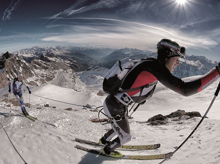 En montant au col du Château Blanc