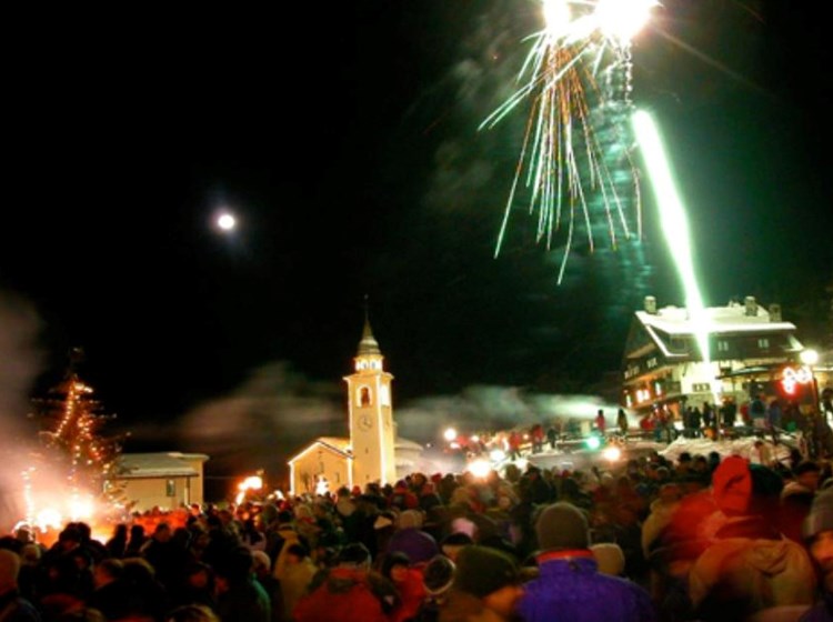 End of the year in the square