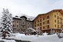L'albergo Mologna sotto la neve