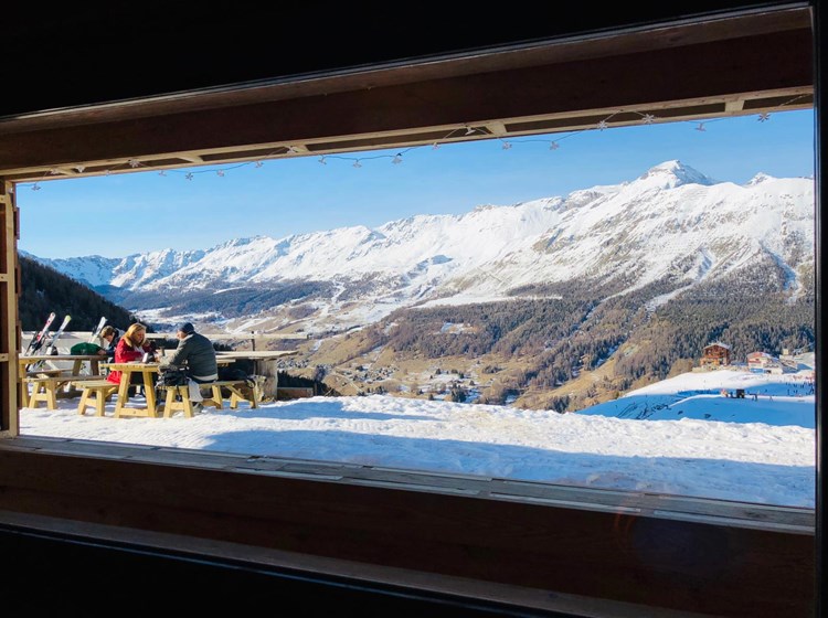 Panorama sulle piste