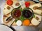 Platter of cheeses from the region 