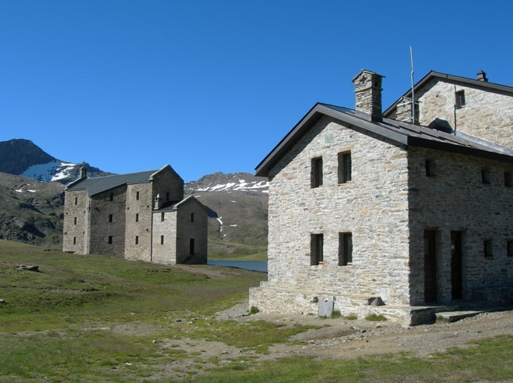 Summer view of the Miserin sanctuary and refuge