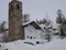 Chapelle du Kiry enneigée