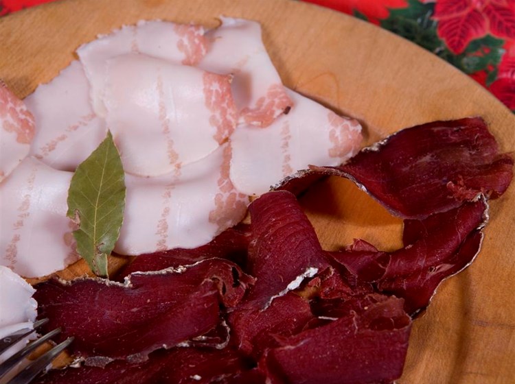 Lard d'Arnad and Mocetta