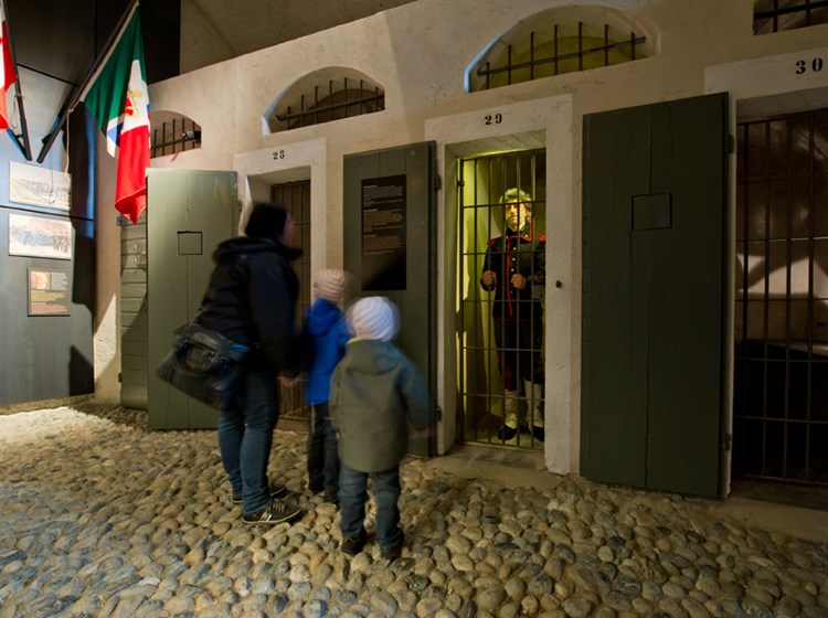 Les Prisons – musée permanent sur l’histoire du Fort de Bard