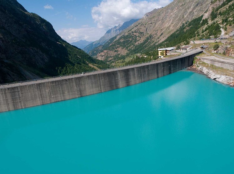 La diga di Place Moulin