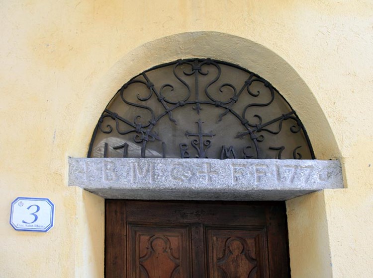 Iscrizioni su ferro e pietra