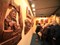 Bassorilievi in legno nell'atelier in Piazza Chano