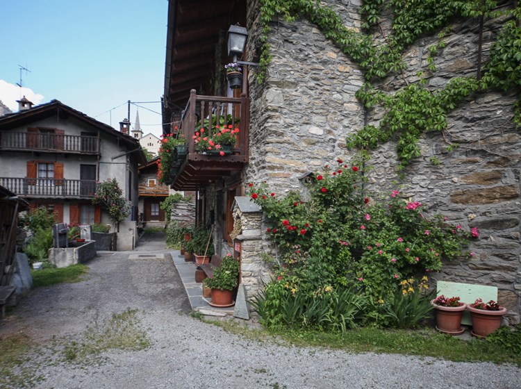 Nel villaggio di Vieux