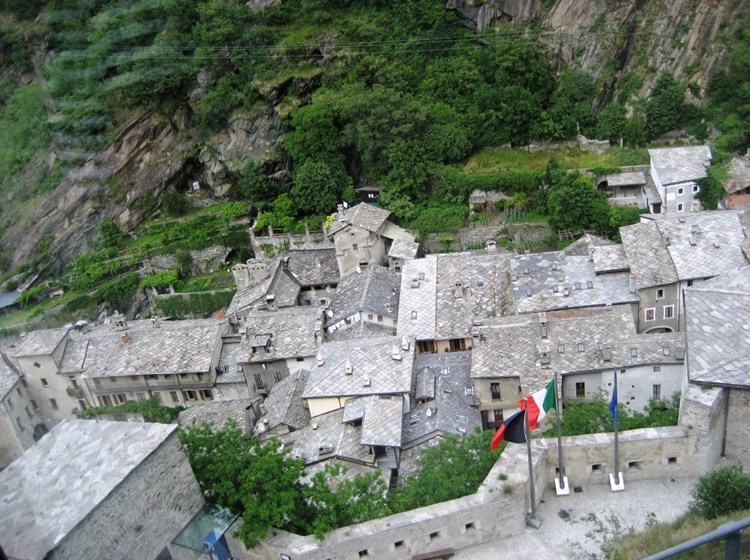 Pueblo medieval de Bard
