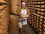 Working in the Fontina maturing room