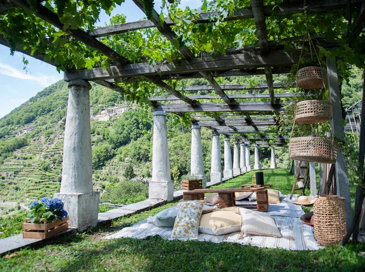 Aperitivo in pergola