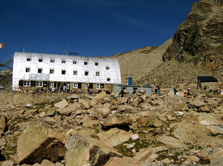 The Vittorio Emanuele hut
