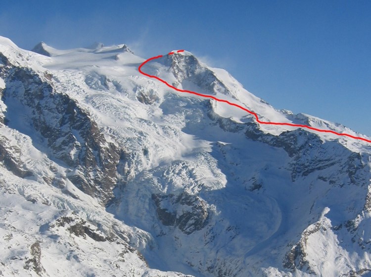 Itinerario Piramide Vincent - Gressoney-La-Trinité