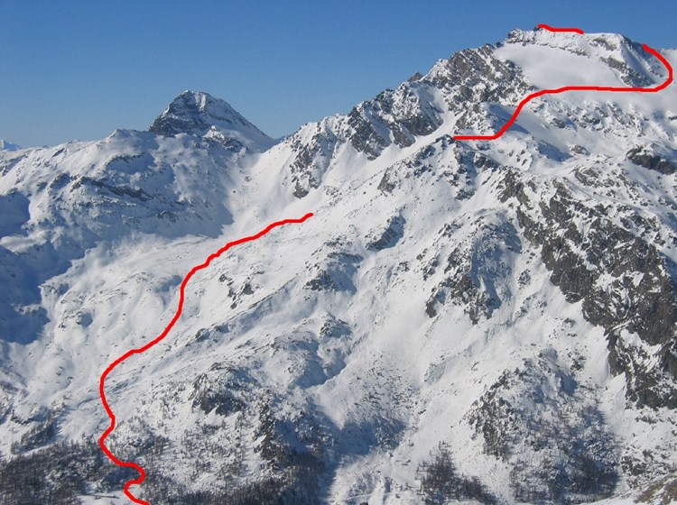 Scialpinismo al Rutor - Valgrisenche