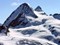 Dent d'Herens and Cervino seen from Mont Brule
