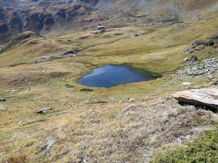 Lac des grenouilles e rifugio Mont FallÃ¨re