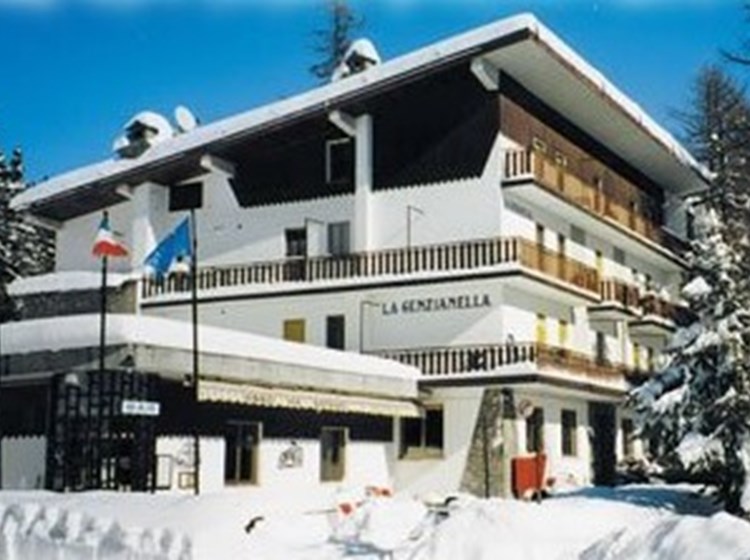Hotel Genzianella - Esterna inverno