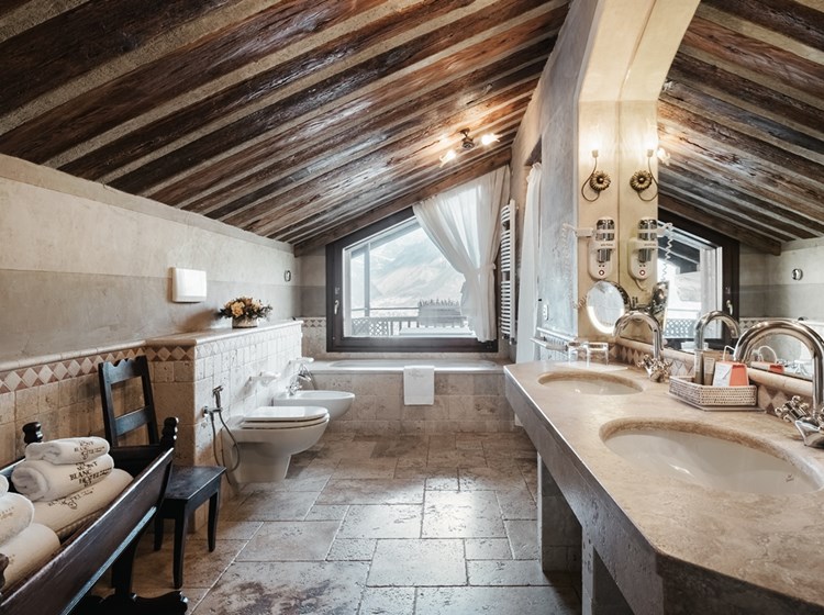 Relais Mont Blanc Hotel & SPA - La Salle - Bagno