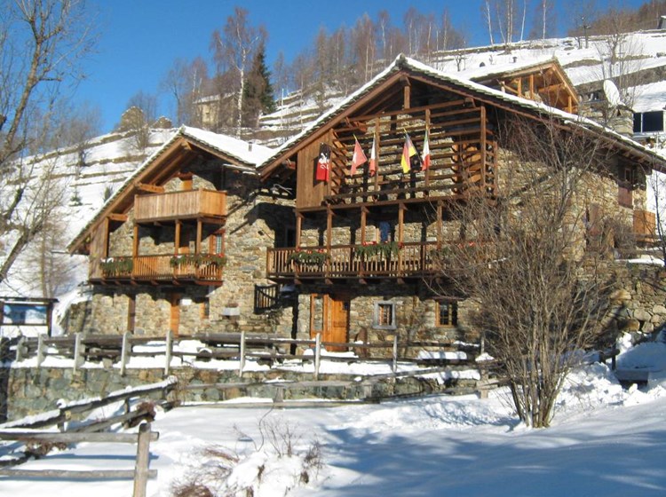 veduta esterna inverno