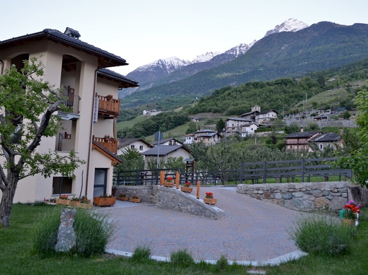 veduta estiva esterna