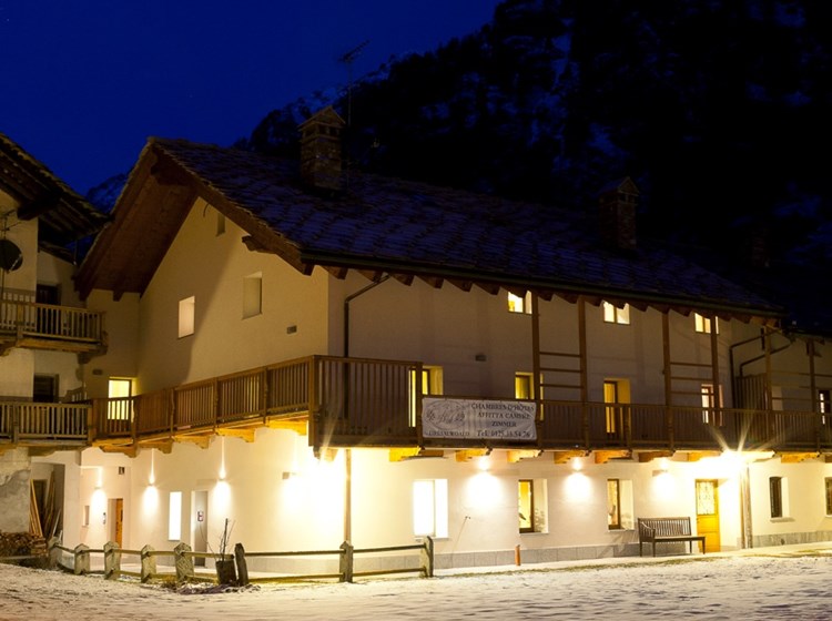 Veduta esterna invernale