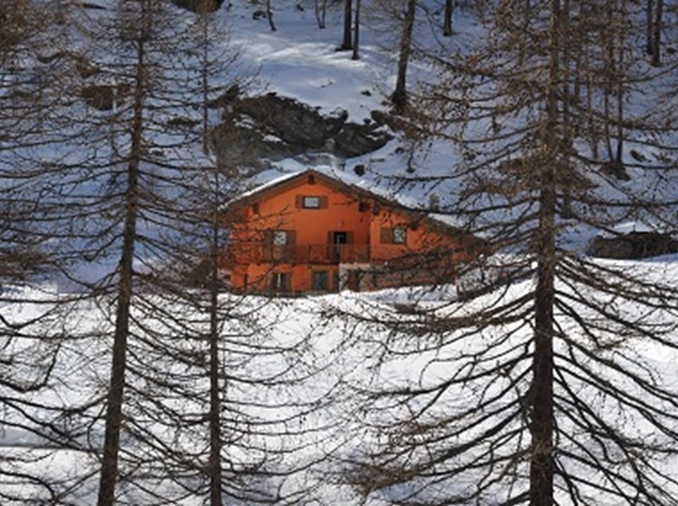 Veduta esterna invernale