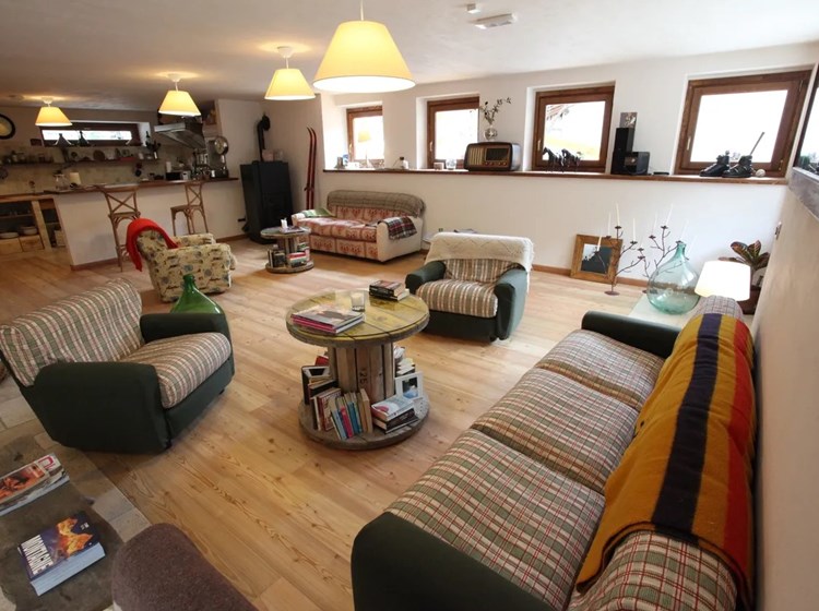 Maison Le Champ - salón