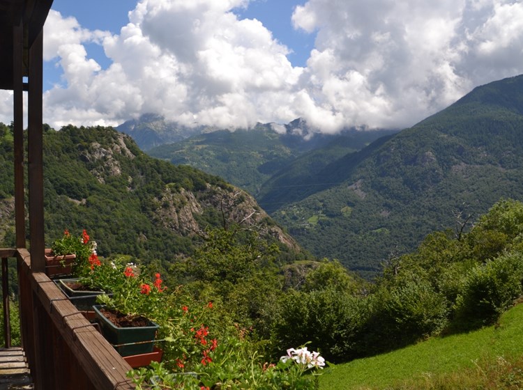 B&B Marcellina vista dal balcone