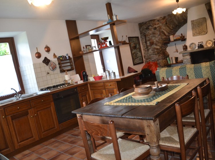 B&B Marcellina cucina e sala colazione