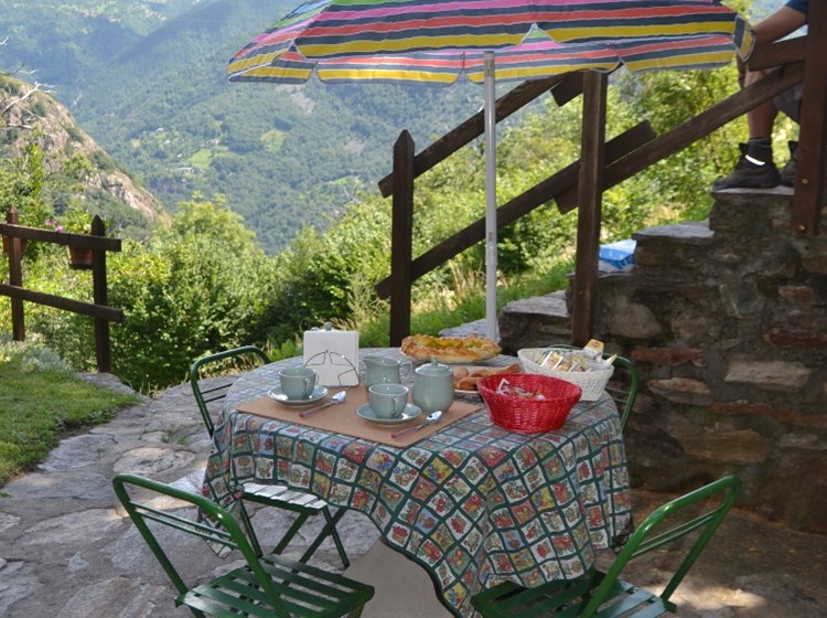 B&B Marcellina colazione nel dehors