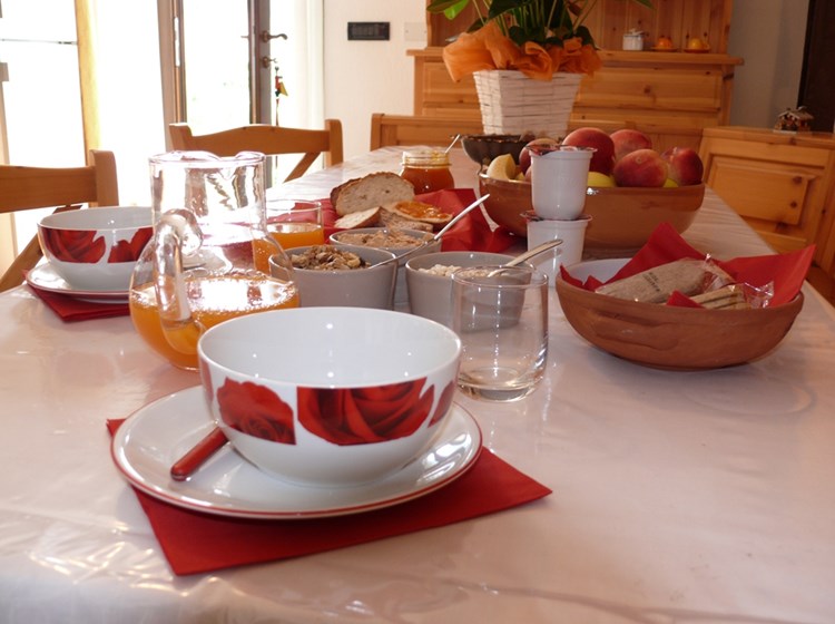 B&B Le joli Rosier, sala colazioni