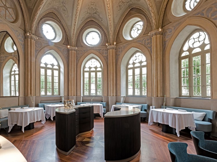Paolo Griffa Al Nazionale  -Interno ristorante La Chapelle