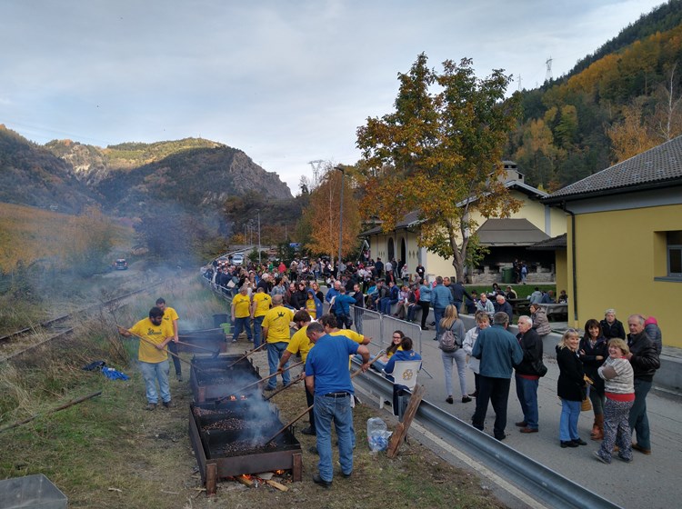 The cooking of chestnuts