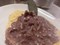 Polenta and carbonada (a tradional meat dish of the Valle d’Aosta)