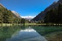 Il Lago Gover e il Monte Rosa