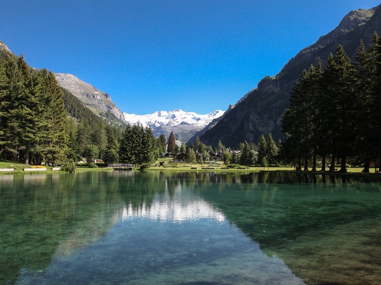 Lac Gover et Mont Rose