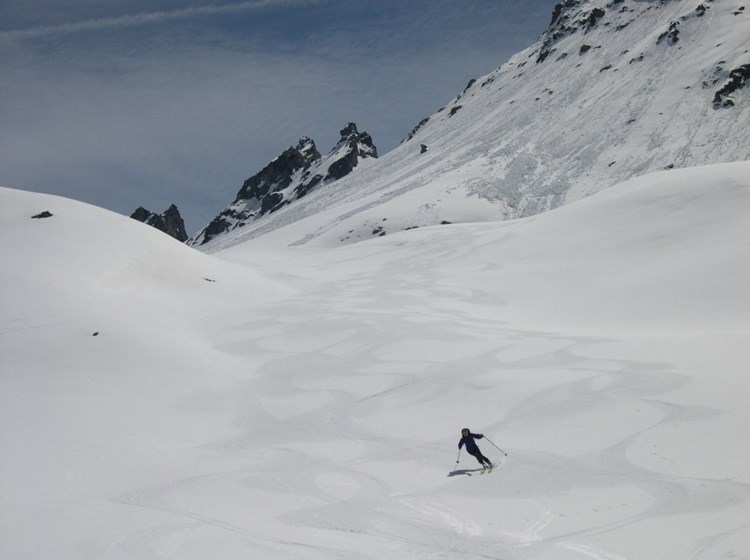 Descente du col Cussuna