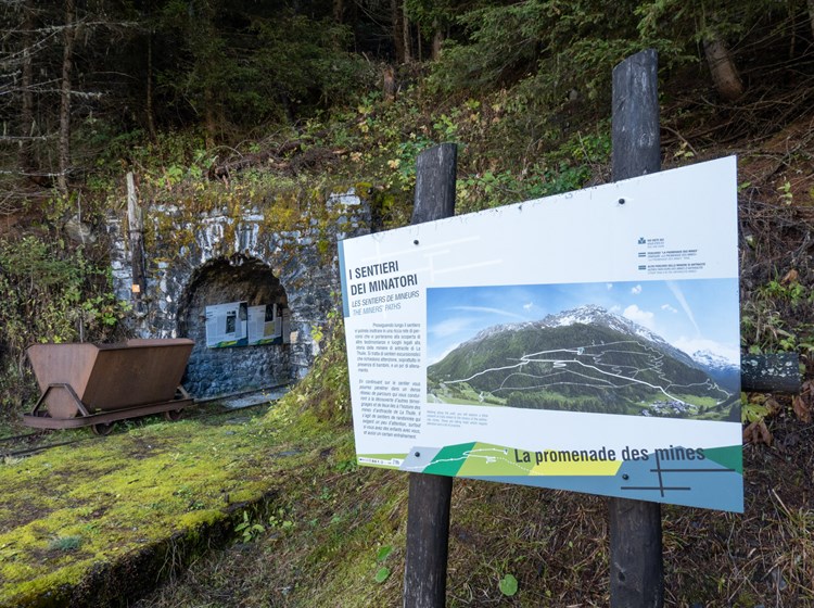 percorsi miniere La Thuile - miniera Granier