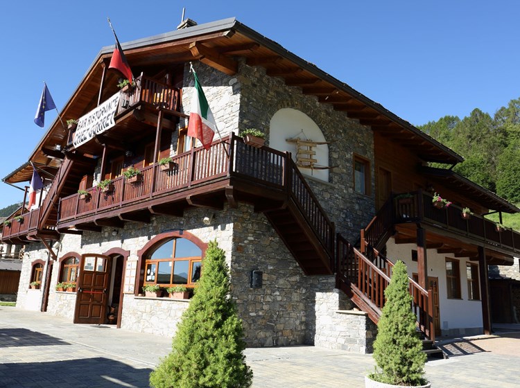 Chez Gorret - Extérieur en été