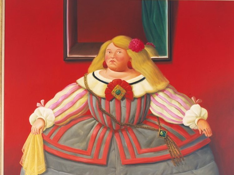Da Velázquez / After Velázquez, 2006
Olio su tela / oil on canvas, 205 x 176
Property of the Fernando Botero Foundation