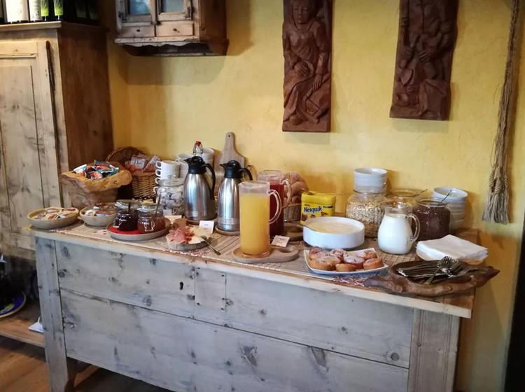Rifugio Vieux Crest - Petit-déjeuner