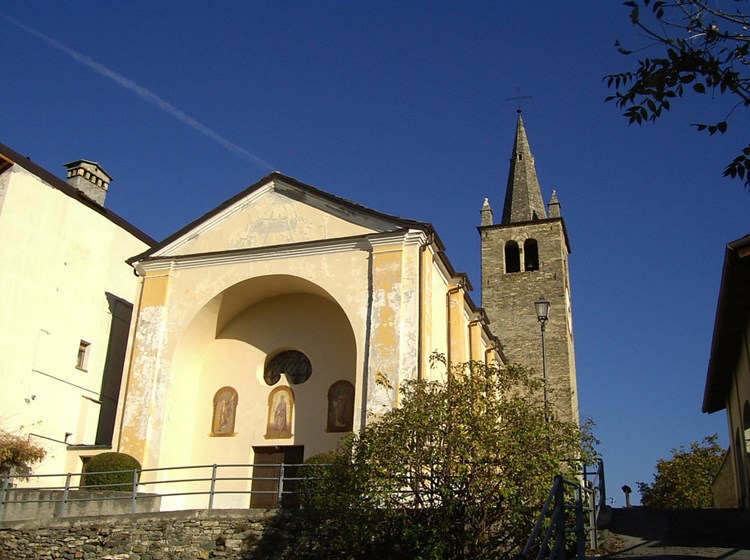 L'église de Sainte Colombe à Charvensod