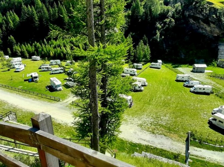 Beauregard motorhome stopover area – Valgrisenche