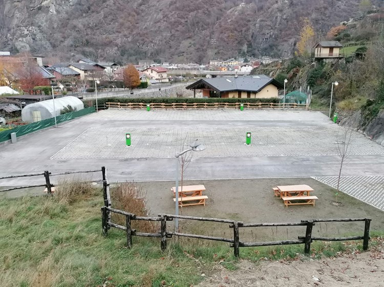 Area attrezzata cmper Le Raffor 